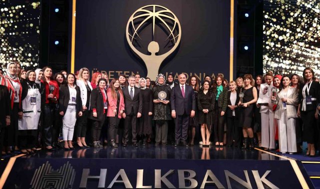 Halkbank Üreten Kadınlar Yarışması ödülleri sahiplerini buldu
