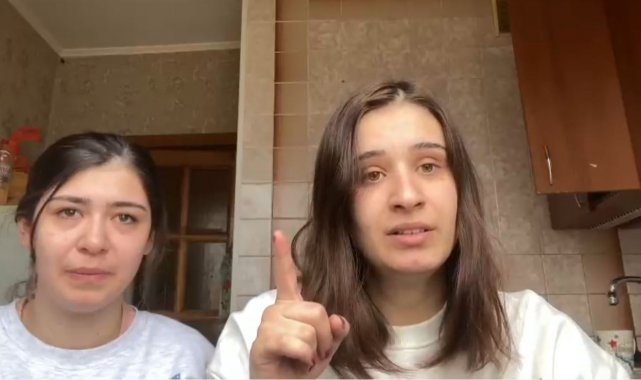 Harkov'da mahsur kalan 2 Türk öğrenci yardım istedi