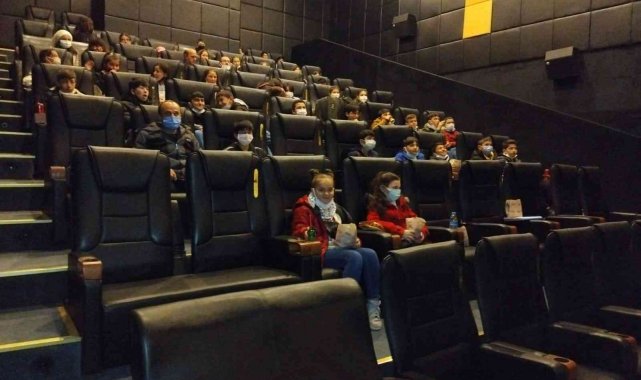 Havzalı öğrenciler sinemayla buluştu, Eren'i izledi