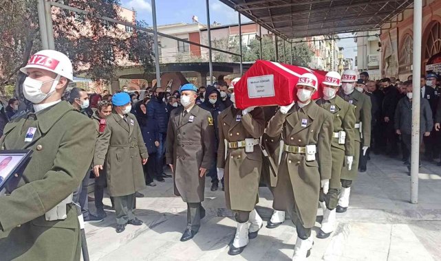 Hayatını kaybeden Üsteğmen Dündar son yolculuğuna uğurlandı