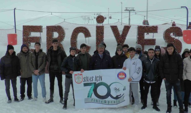 Hayatlarında ilk defa Erciyes'i gördüler