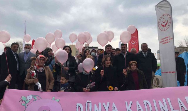 Iğdır&#039;da &#039;8 Mart Dünya Emekçi Kadınlar Günü&#039; kutlandı