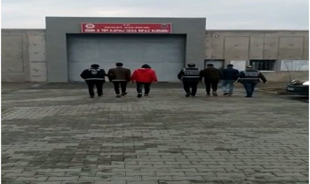 Iğdır'da hırsızlık zanlısı 6 kişi tutuklandı