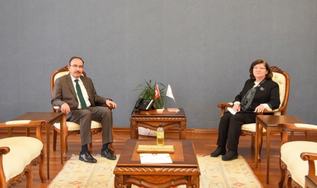 İki üniversite arasında müşterek yapılabilecek çalışmalar değerlendirildi