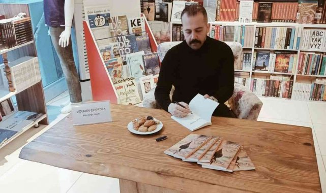 İkinci bilim-kurgu romanını çıkaran Samsunlu polise senaristlik teklifi