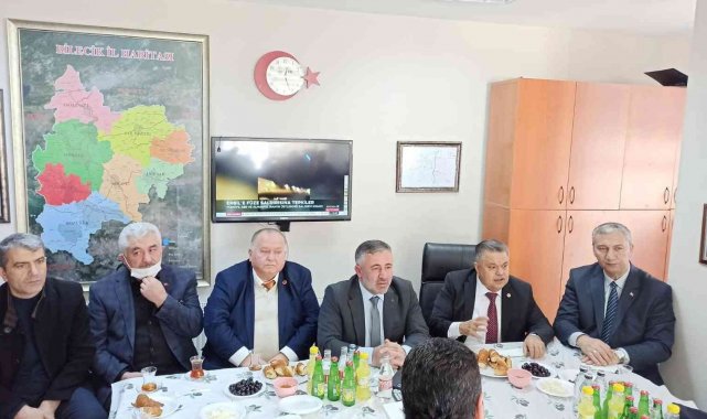 İl Başkanı Yıldırım muhtarlarla bir araya geldi