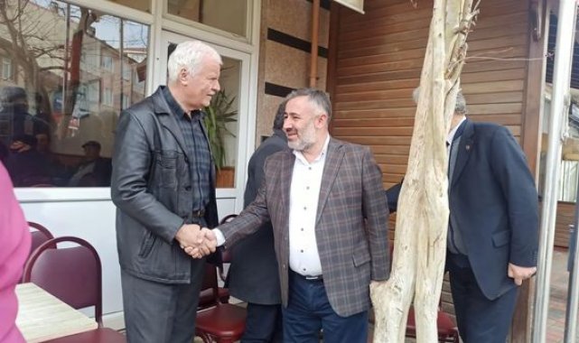 İl Başkanı Yıldırım, Pazaryeri'nde çeşitli ziyaretlerde bulundu