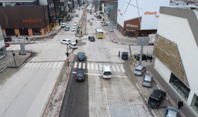 İnegöl sanayi bölgesinde tek yön uygulamaları başladı