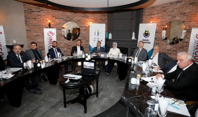 İnegöl'ün lojistik merkezi ihtiyacı masaya yatırıldı