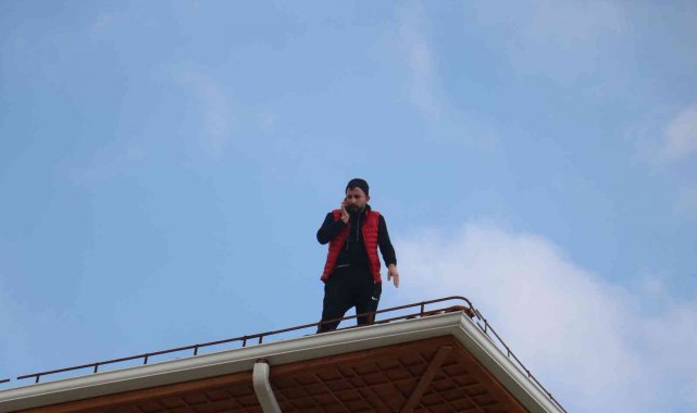 İntihar girişimini film izler gibi izlediler