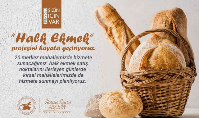 İpekyolu Belediyesinden 'halk ekmek' projesi