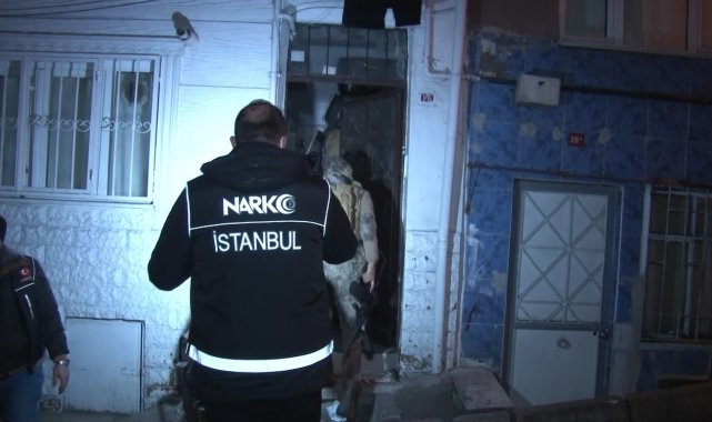 İstanbul'da uyuşturucu tacirlerine yönelik eş zamanlı operasyon