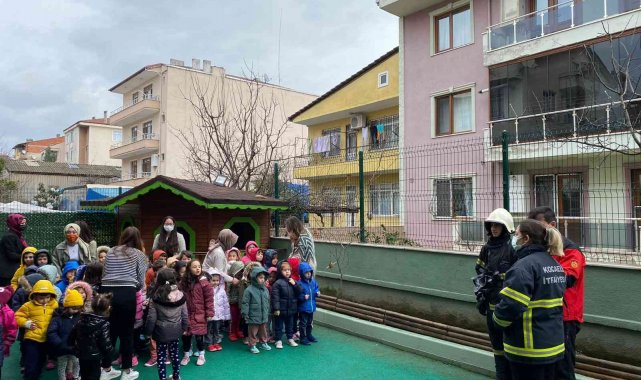 İtfaiye ekiplerinden her yaş grubuna yangın eğitimi