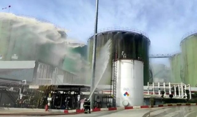 İtfaiye ekiplerinin tatbikatı gerçeği aratmadı