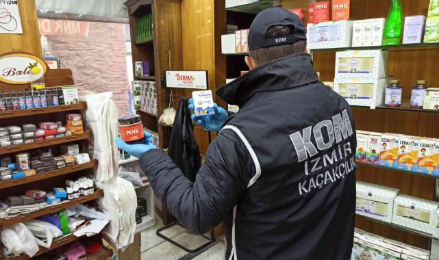 İzmir polisinden kaçak ilaç şebekesine 5 ilde baskın: Binlerce ele geçirildi
