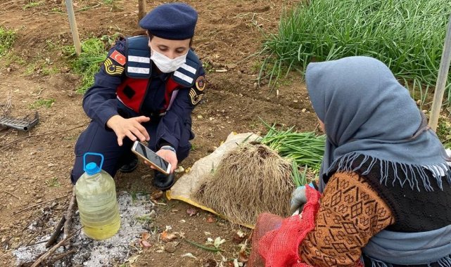 Jandarma 39 kadının telefonuna KADES uygulaması indirdi