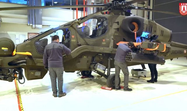 Jandarma Genel Komutanlığına bir Atak helikopteri daha