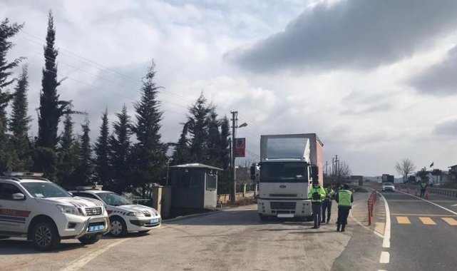 Jandarma havadan karadan denetim yaptı