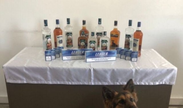 Jandarma'dan kaçak alkol ve sigara operasyonu