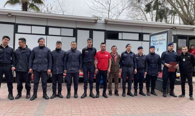 Jandarma&#039;dan kan bağışına destek