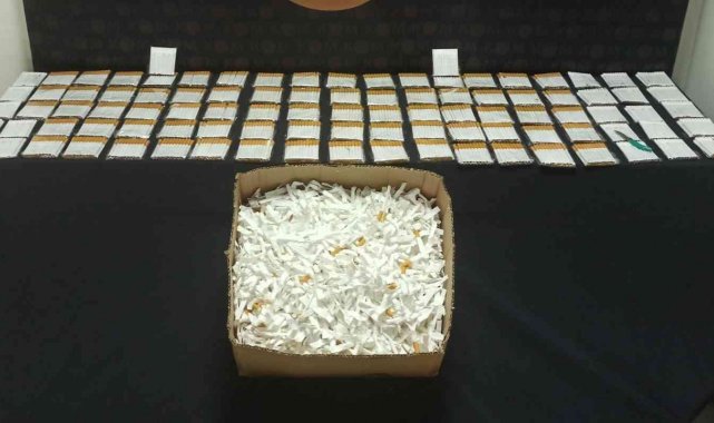 Kaçakçılar çok sayıda malzemeyle yakalandı