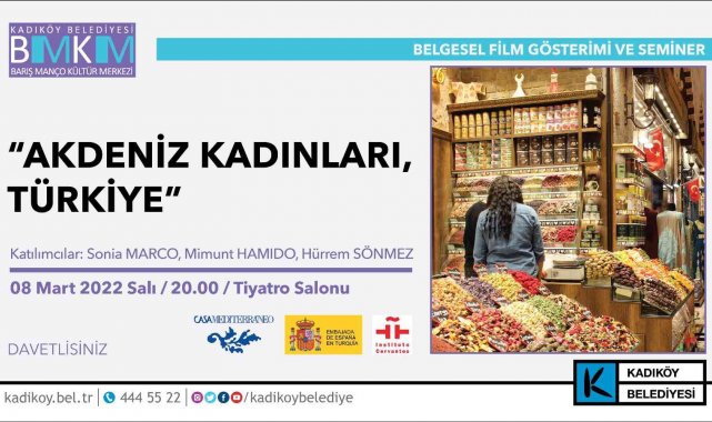 Kadıköy'de 8 Mart'a özel "Akdeniz Kadınları" programı