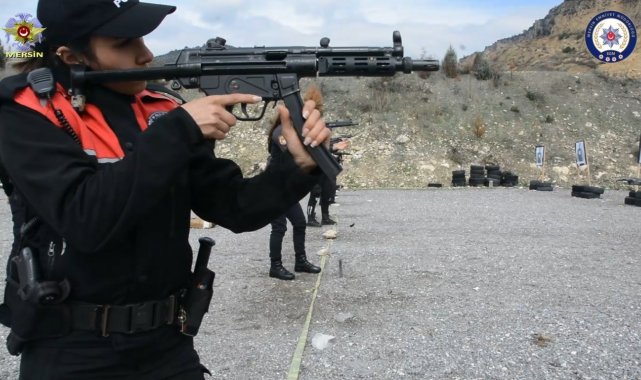 Kadın polisler dosta güven, düşmana korku verdi