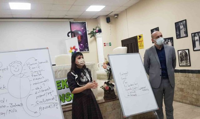 Kadına yönelik şiddet için söyleşi ve atölye çalışması