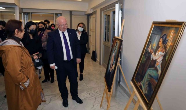 Kadınlar sergi ve sinema gösteriminde buluştu