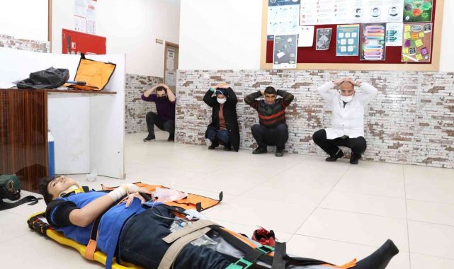 Kahramanmaraş&#039;ta 6.4&#039;lük deprem tatbikatı