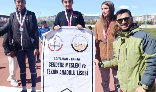 Kahtalı sporcular atletizm branşında 5 altın ile döndü