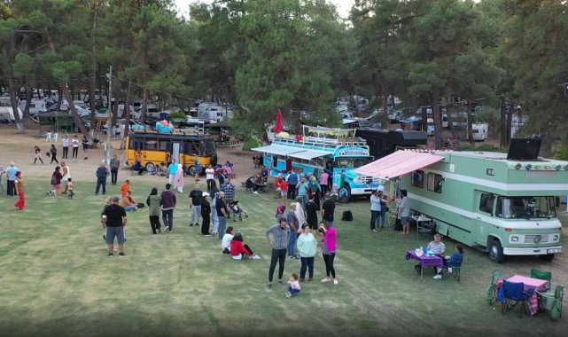 Kamp ve karavan tutkunları Bursa'da buluşuyor
