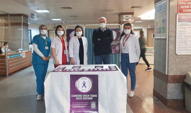 Kansere karşı erken teşhisin önemine dikkat çektiler