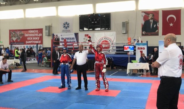 Kapadokya Üniversitesinden Kick Boks Şampiyonasında gururlandıran sonuç