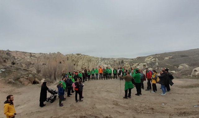 Kapadokya'da doğa tıbbı uygulamalı anlatıldı