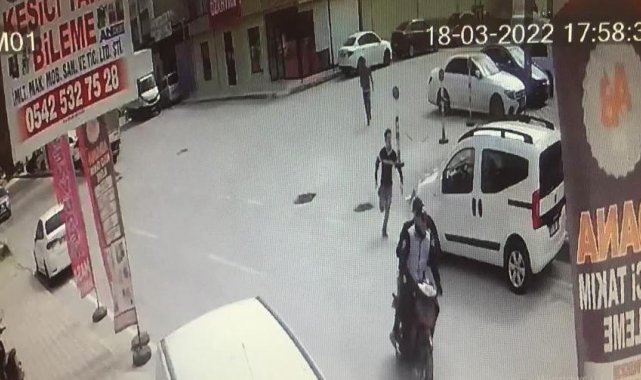 Kapkaç zanlılarını böyle kovaladı