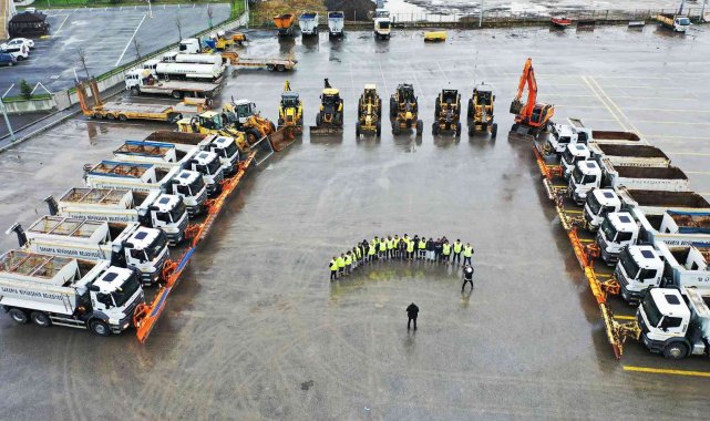 Kar kapıda, Sakarya Büyükşehir nöbete başladı