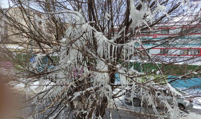 Kar yağışının ardından dondurucu soğuklar başladı
