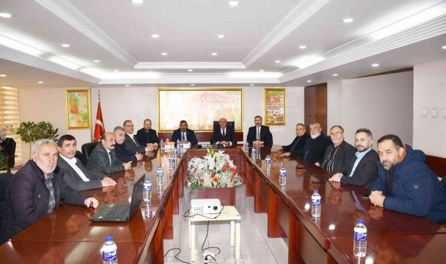 Karabük Merkez Mahalle Muhtarlarından Başkan Sözen&#039;e Ziyaret