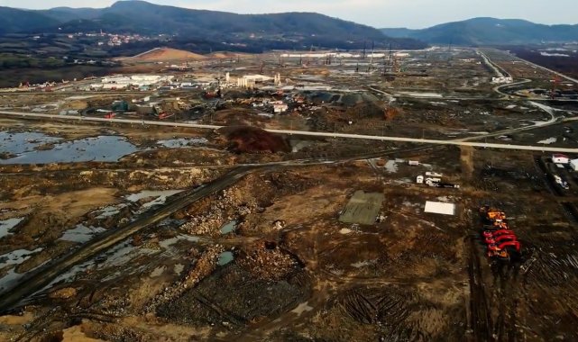 Karadeniz doğalgazını karaya getirecek ünitenin ilk kaynağı yapıldı