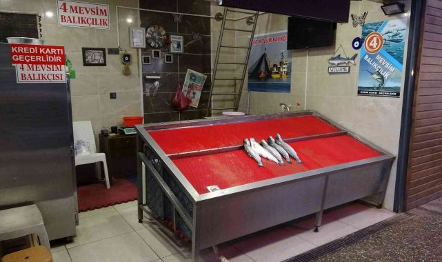 Karadeniz&#039;de bir haftadır etkili olan kar yağışı tezgahlarda balık fiyatlarını uçurdu