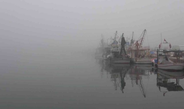 Karadeniz'in İğneada kıyılarında yoğun sis