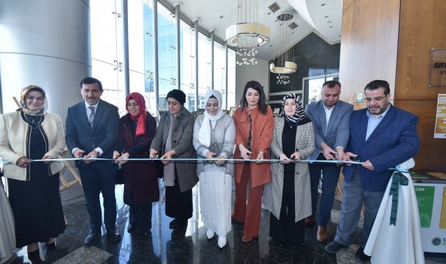 Karatay'da Kağıt Rölyef Sergisi açıldı