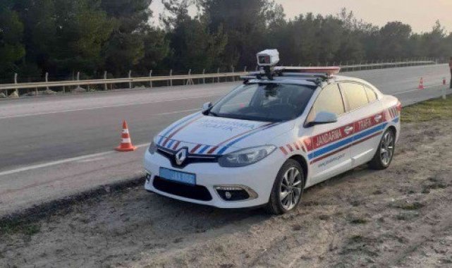 Kargı Jandarmasına hız radar aracı verildi