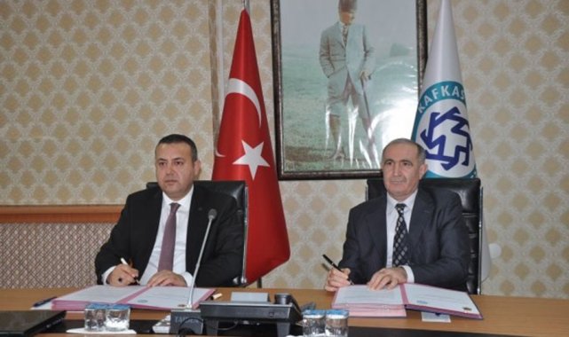 Kars'ta işbirliği protokolü imzalandı