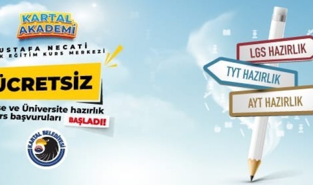 Kartal Belediyesi&#039;nden lise ve üniversiteye hazırlanan öğrencilerin eğitimine destek