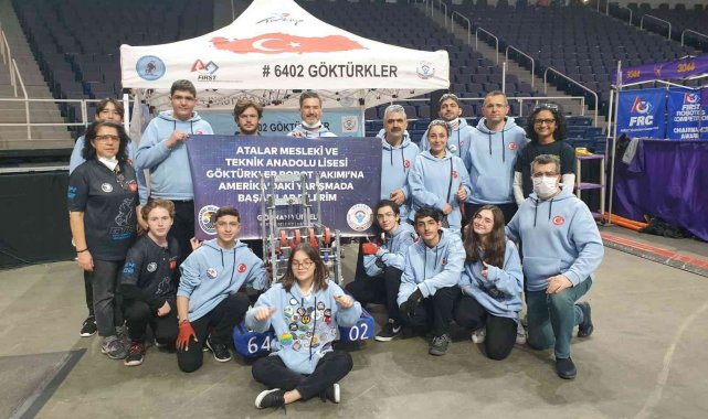 Kartallı Göktürkler Takımı ABD'den ödülle döndü