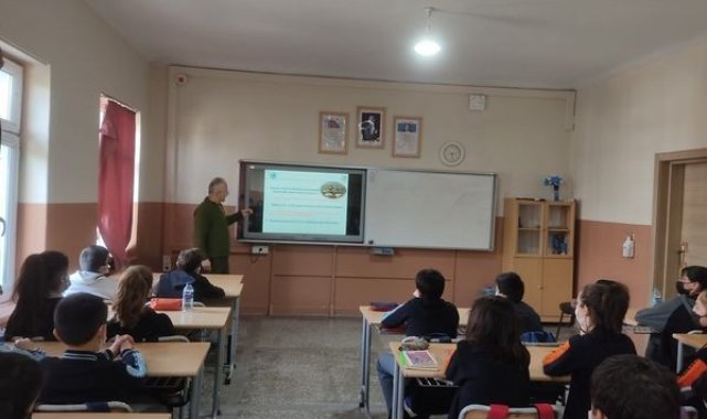 Kastamonu&#039;da 98 öğrenciye &#039;doğa eğitimi&#039; verildi