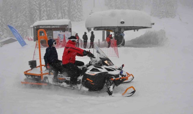 Kastamonu&#039;da sis ve kar etkili oluyor