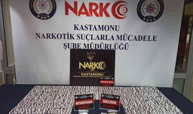 Kastamonu'da uyuşturucu operasyonu: 2 gözaltı